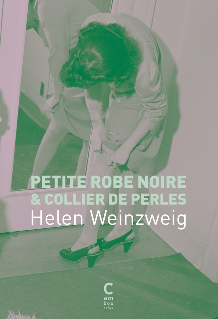 Couverture du livre « Petite robe noire & collier de perles » de Helen Weinzweig, librairie Les Contes Infusés à Corte
