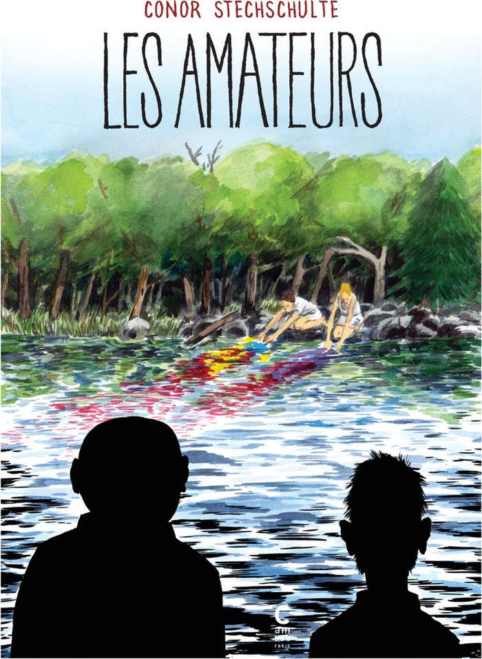 Couverture du livre « Les amateurs » de Connor Stechschulte, librairie Les Contes Infusés à Corte