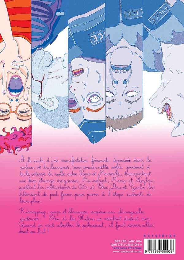 Quatrième de couverture de « Elsa & the haters »