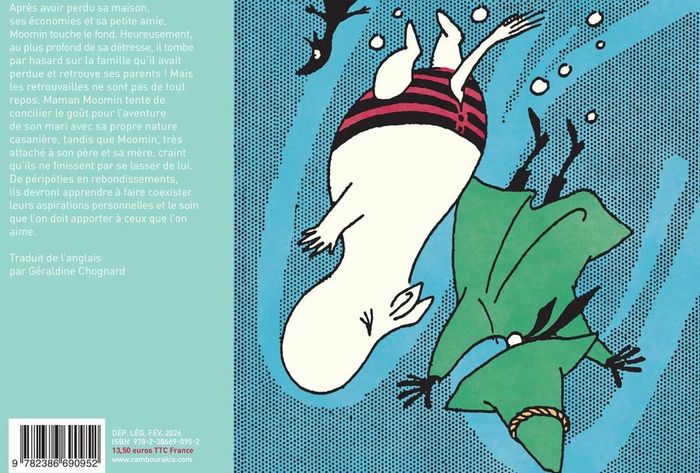 Quatrième de couverture de « Moomin et la vie de famille »