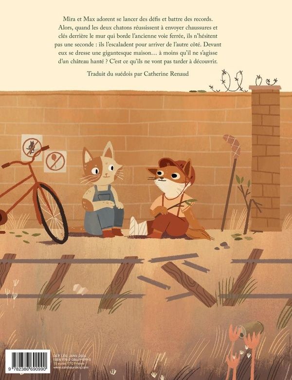Quatrième de couverture de « Le château des chats »