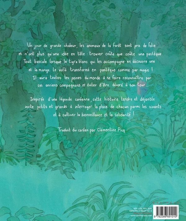 Quatrième de couverture de « Le tigre et la pastèque »
