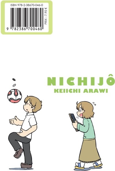 Quatrième de couverture de « NICHIJO - TOME 04 »