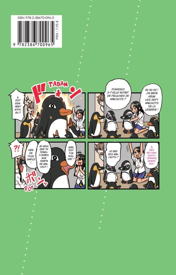 Quatrième de couverture de « ARRETE DE ME CHAUFFER, NAGATORO - TOME 14 »