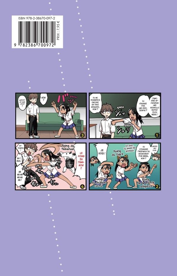 Quatrième de couverture de « ARRETE DE ME CHAUFFER, NAGATORO - TOME 15 »