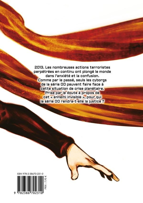 Quatrième de couverture de « Re: cyborg 009 »