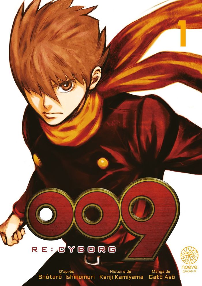 Couverture du livre « Re: cyborg 009 » de Kenji Kamiyama, librairie Les Contes Infusés à Corte