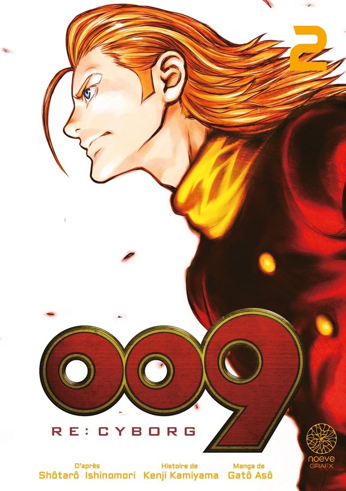 Couverture du livre « Re: cyborg 009 » de Kenji Kamiyama, librairie Les Contes Infusés à Corte