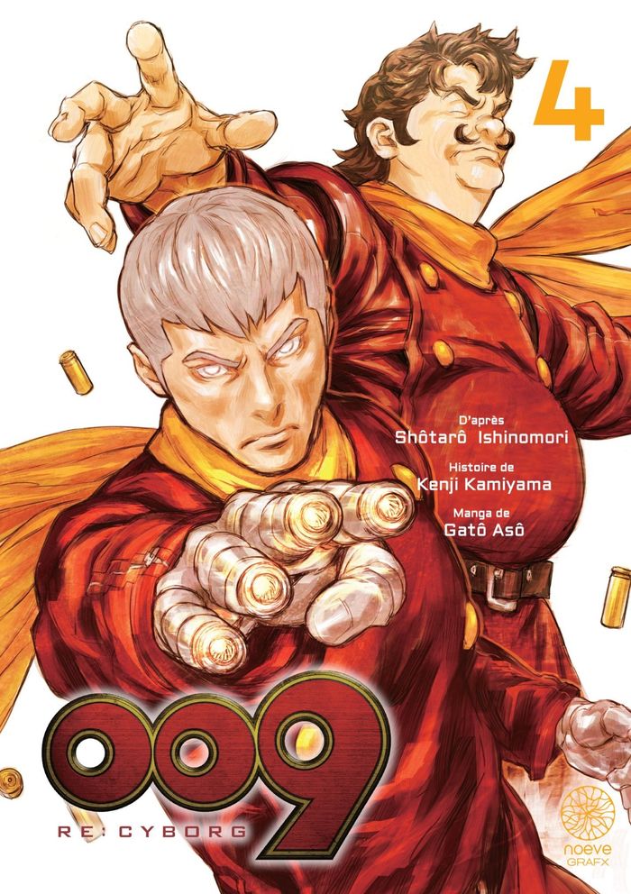 Couverture du livre « RE: CYBORG 009 - TOME 04 » de Aso/kamiyama, librairie Les Contes Infusés à Corte