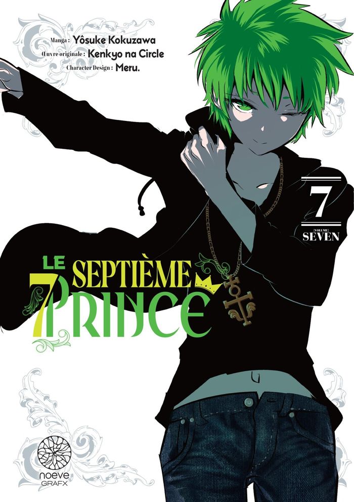 Couverture du livre « Le septième prince » de Yôsuke Kokuzawa, librairie Les Contes Infusés à Corte