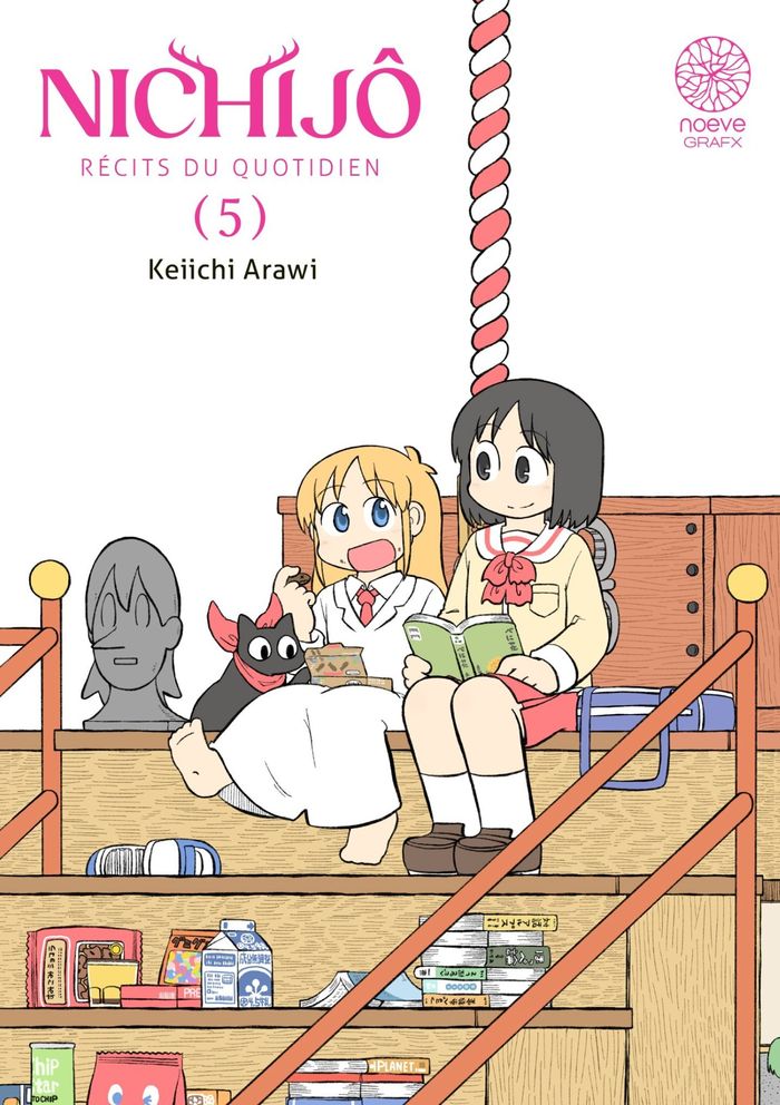Couverture du livre « NICHIJO - TOME 05 » de Keiichi Arawi, librairie Les Contes Infusés à Corte