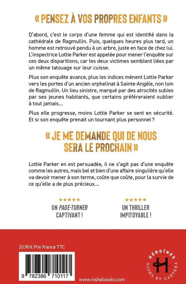 Quatrième de couverture de « Les disparus de Sainte-Angèle »