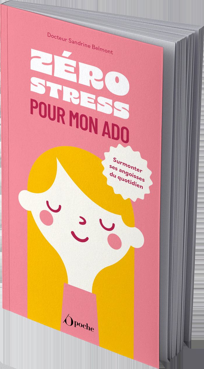 Couverture du livre « Zéro stress pour mon ado », librairie Les Contes Infusés à Corte