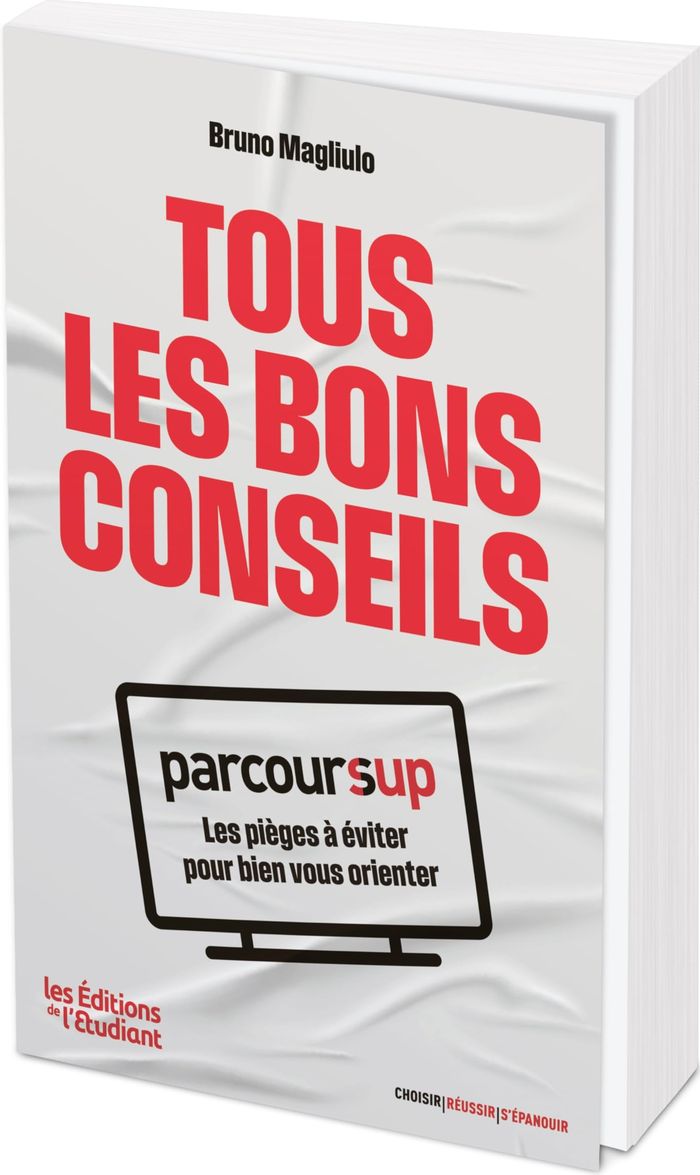 Couverture du livre « Tous les bons conseils, Parcoursup » de Bruno Magliulo, librairie Les Contes Infusés à Corte