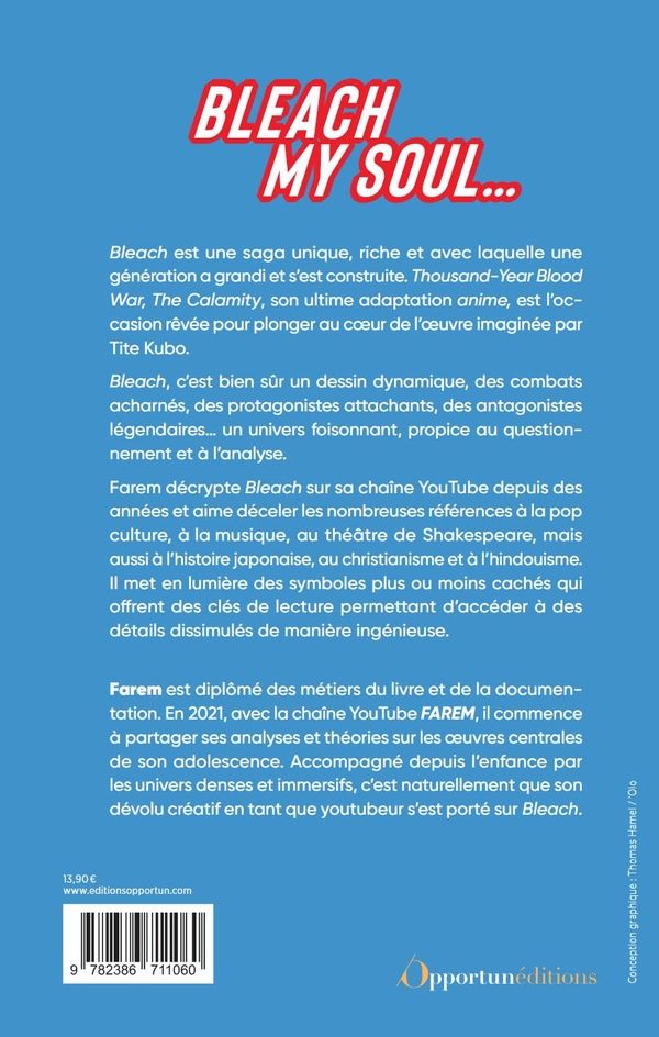 Quatrième de couverture de « Bleach décrypté »