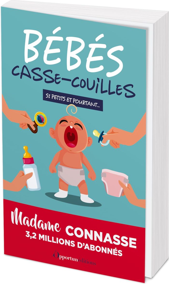 Couverture du livre « Bébés casse-couilles », librairie Les Contes Infusés à Corte