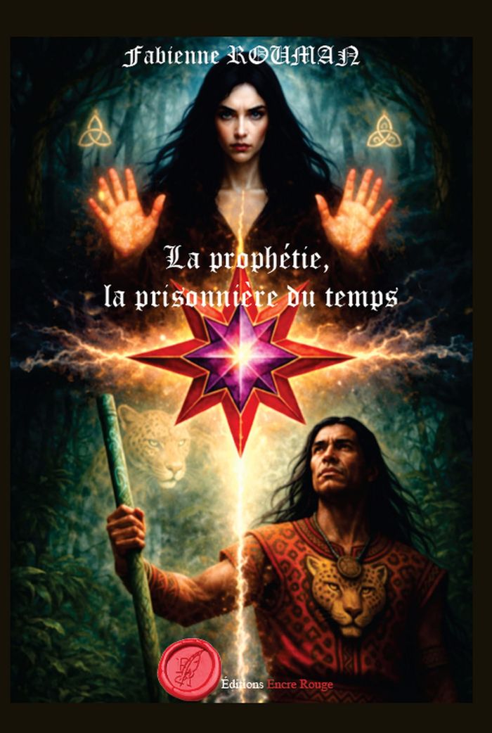 Couverture du livre « La prophétie : tome II - la prisonnière du temps » de Fabienne Roman, librairie Les Contes Infusés à Corte