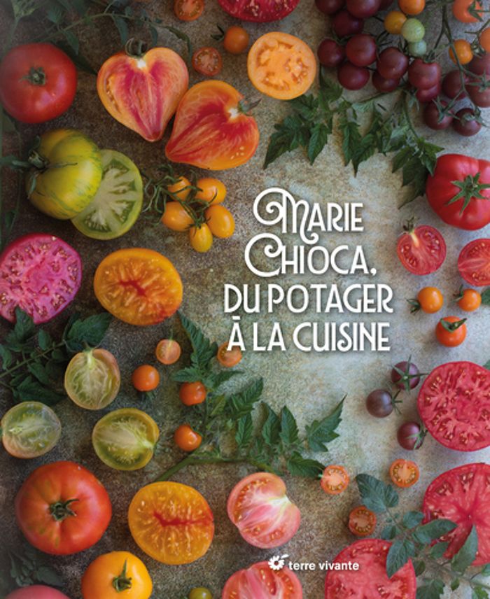 Couverture du livre « Du potager à la cuisine » de Marie Chioca, librairie Les Contes Infusés à Corte