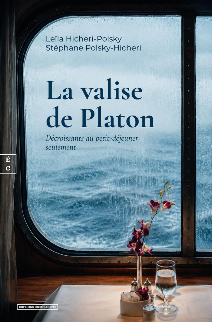 Couverture du livre « LA VALISE DE PLATON : DECROISSANTS AU PETIT-DEJEUNER SEULEMENT », librairie Les Contes Infusés à Corte