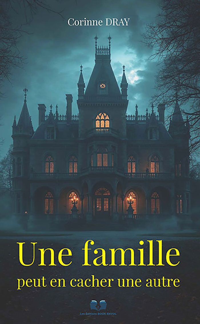 Couverture du livre « UNE FAMILLE PEUT EN CACHER UNE AUTRE », librairie Les Contes Infusés à Corte