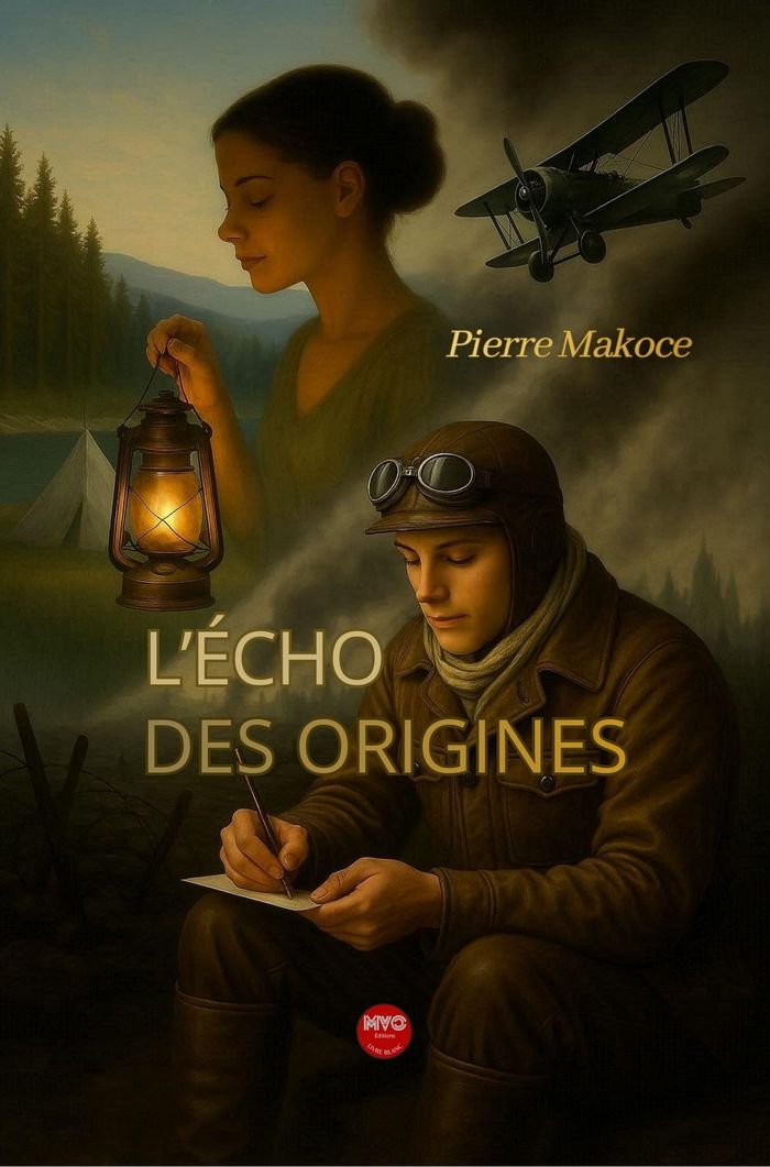 Couverture du livre « L'écho des origines » de Pierre Makoce, librairie Les Contes Infusés à Corte