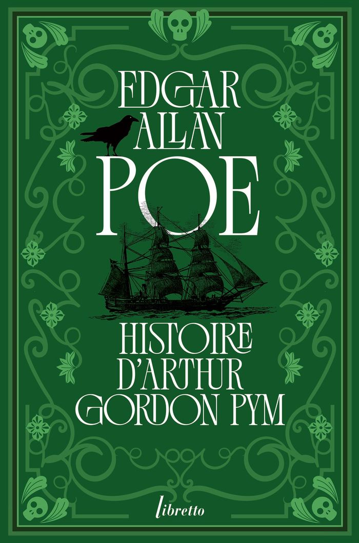Couverture du livre « HISTOIRE D'ARTHUR GORDON PYM DE NANTUCKET » de Poe Edgar Allan, librairie Les Contes Infusés à Corte