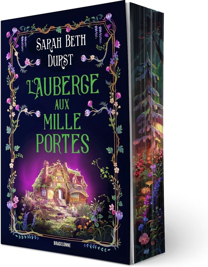 Couverture du livre « L'AUBERGE AUX MILLE PORTES » de Durst Sarah Beth, librairie Les Contes Infusés à Corte