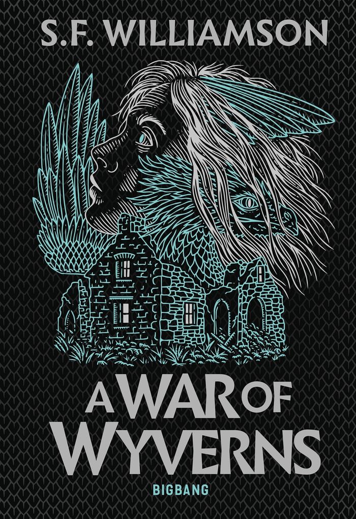 Couverture du livre « A language of dragons : a war of Wyverns », librairie Les Contes Infusés à Corte