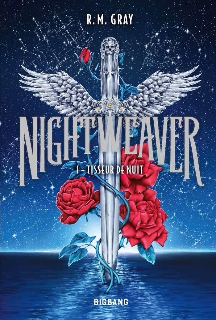 Couverture du livre « Tisseur de nuit : Nightweaver » de R. M. Gray, librairie Les Contes Infusés à Corte