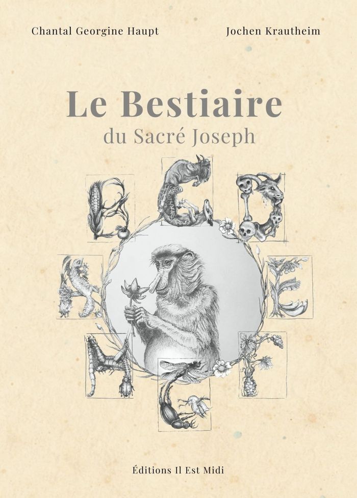 Couverture du livre « LE BESTIAIRE DU SACRE JOSEPH », librairie Les Contes Infusés à Corte