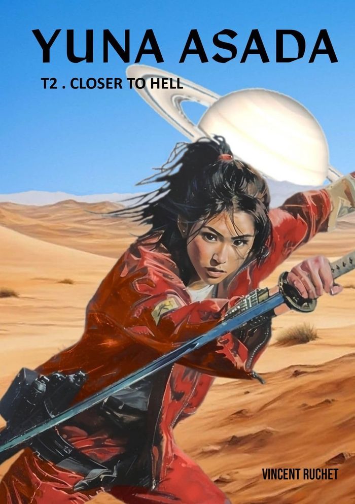 Couverture du livre « Closer to hell » de Vincent Ruchet, librairie Les Contes Infusés à Corte
