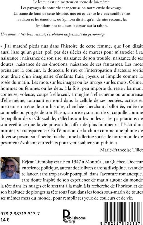 Quatrième de couverture de « Le cap Bonaventure : Céline Ponsard »