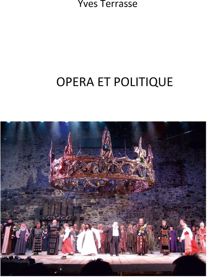 Couverture du livre « Opéra et politique », librairie Les Contes Infusés à Corte