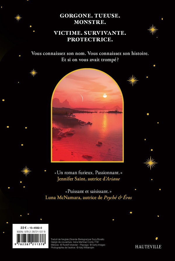 Quatrième de couverture de « MEDUSE »