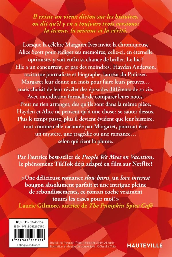 Quatrième de couverture de « GREAT BIG BEAUTIFUL LIFE »