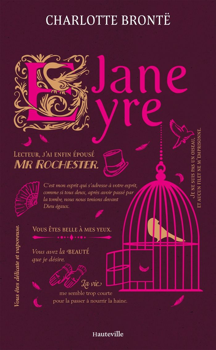 Couverture du livre « Jane Eyre » de Charlotte Brontë, librairie Les Contes Infusés à Corte