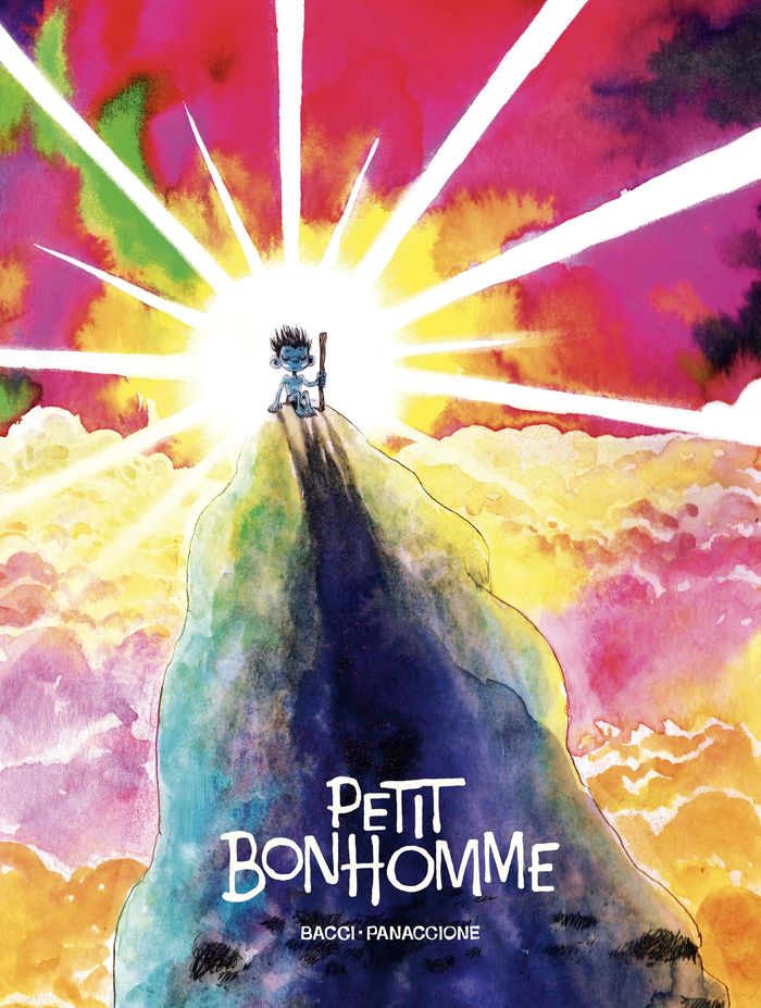 Couverture du livre « Petit bonhomme » de Alexis Bacci Leveillé, librairie Les Contes Infusés à Corte
