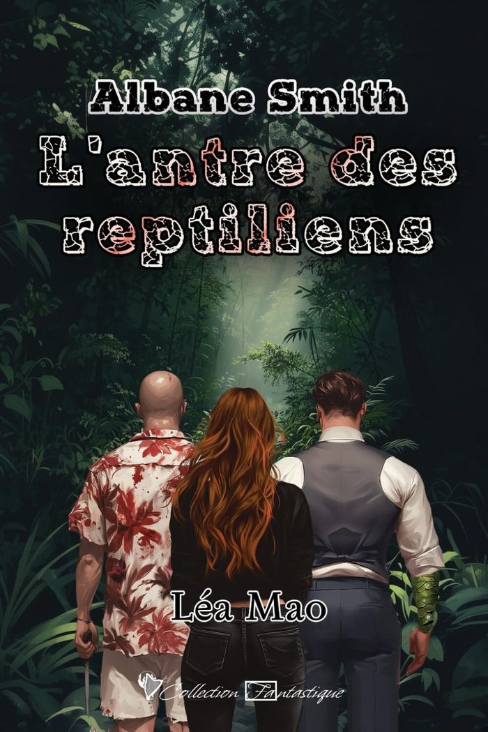 Couverture du livre « Albane Smith : l'antre des reptiliens » de Léa Mao, librairie Les Contes Infusés à Corte