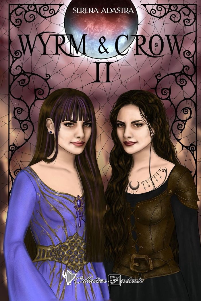 Couverture du livre « Wyrm & Crow » de Serena Adastra, librairie Les Contes Infusés à Corte