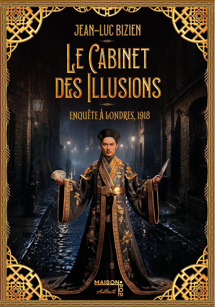 Couverture du livre « LE CABINET DES ILLUSIONS - ENQUETE A LONDRES, 1918 », librairie Les Contes Infusés à Corte