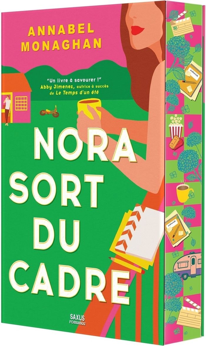 Couverture du livre « Nora sort du cadre » de Annabel Monaghan, librairie Les Contes Infusés à Corte