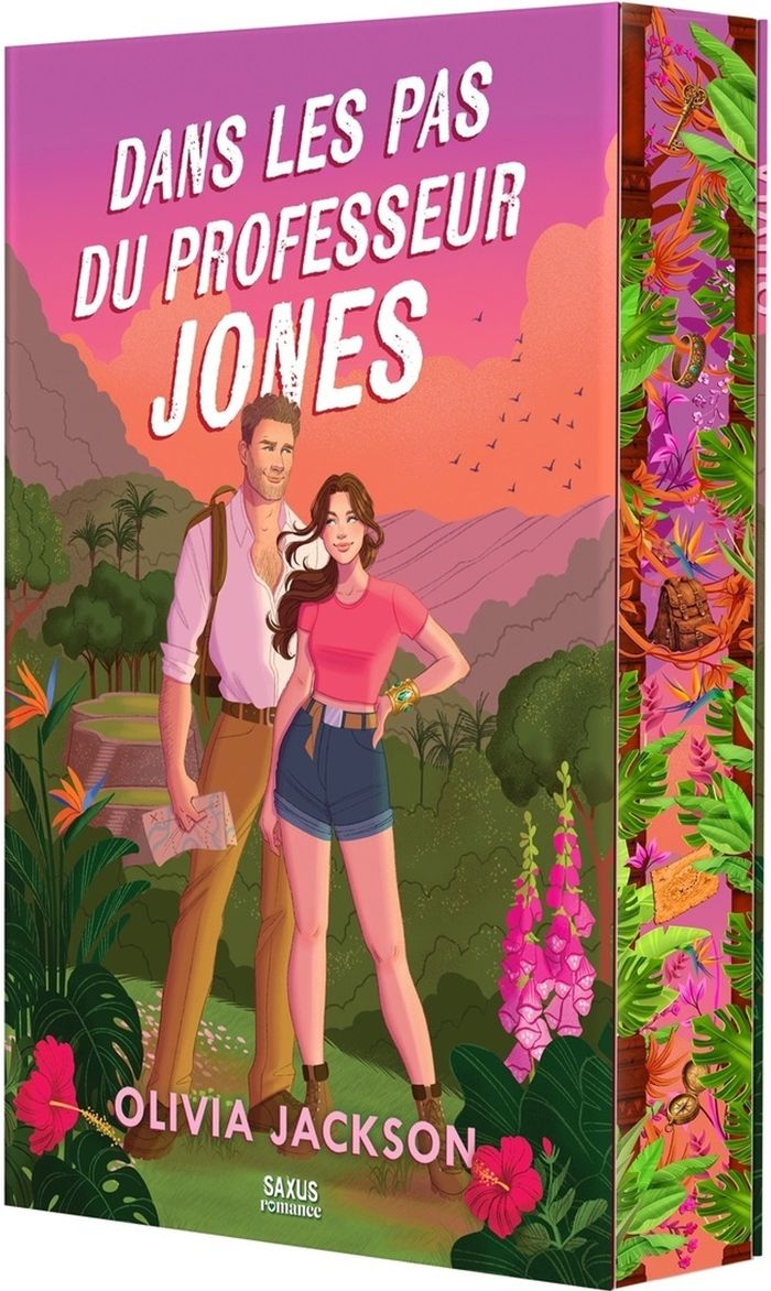 Couverture du livre « DANS LES PAS DU PROFESSEUR JONES (BROCHE) » de Olivia Jackson, librairie Les Contes Infusés à Corte