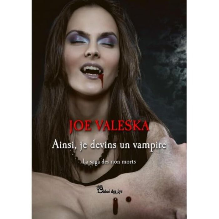 Couverture du livre « AINSI, JE DEVINS UN VAMPIRE » de Joe Valeska, librairie Les Contes Infusés à Corte