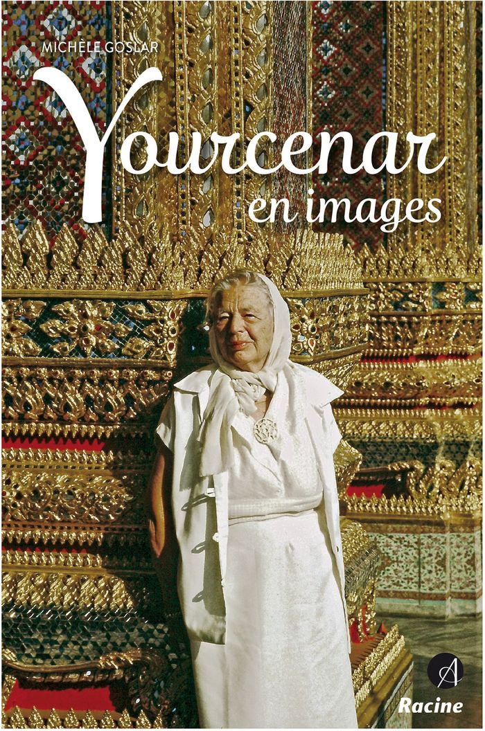Couverture du livre « YOURCENAR EN IMAGES », librairie Les Contes Infusés à Corte