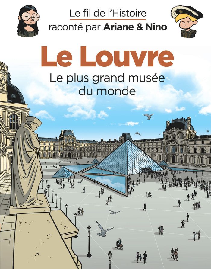 Couverture du livre « Le Louvre », librairie Les Contes Infusés à Corte