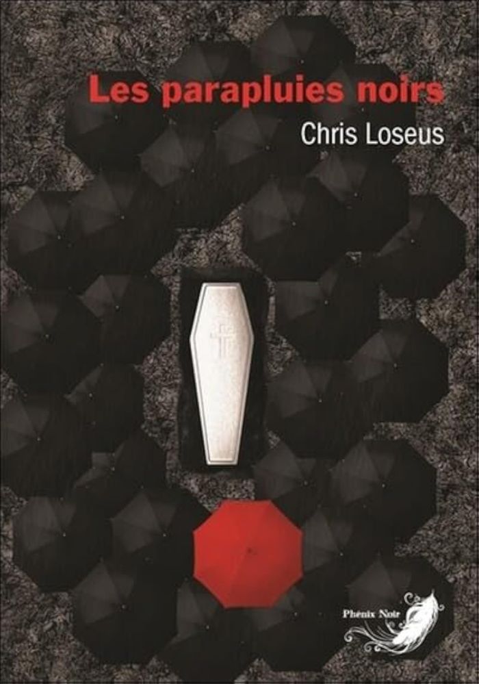 Couverture du livre « LES PARAPLUIES NOIRS », librairie Les Contes Infusés à Corte