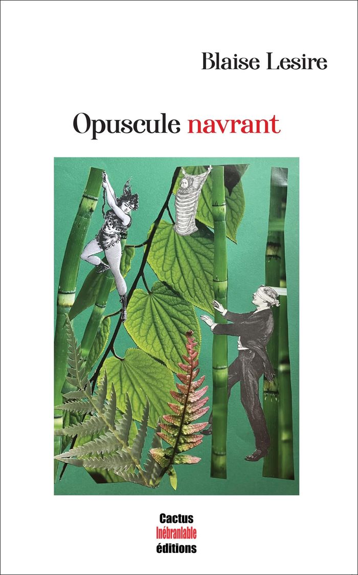 Couverture du livre « OPUSCULE NAVRANT » de Blaise Lesire, librairie Les Contes Infusés à Corte