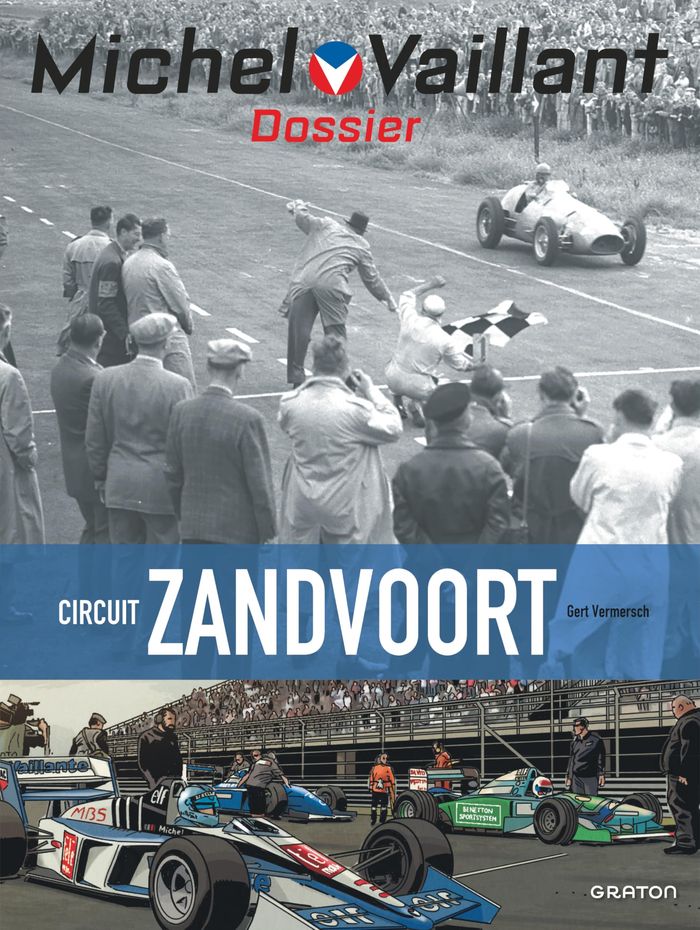 Couverture du livre « Le circuit de Zandvoort » de Gert Vermersch, librairie Les Contes Infusés à Corte