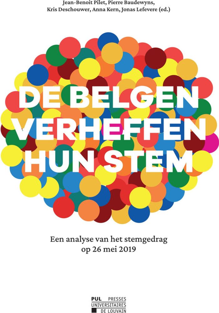 Couverture du livre « DE BELGEN VERHEFFEN HUN STEM - EEN ANALYSE VAN HET STEMGEDRAG OP 26 MEI 2019 » de Jean-Benoit Pilet, librairie Les Contes Infusés à Corte