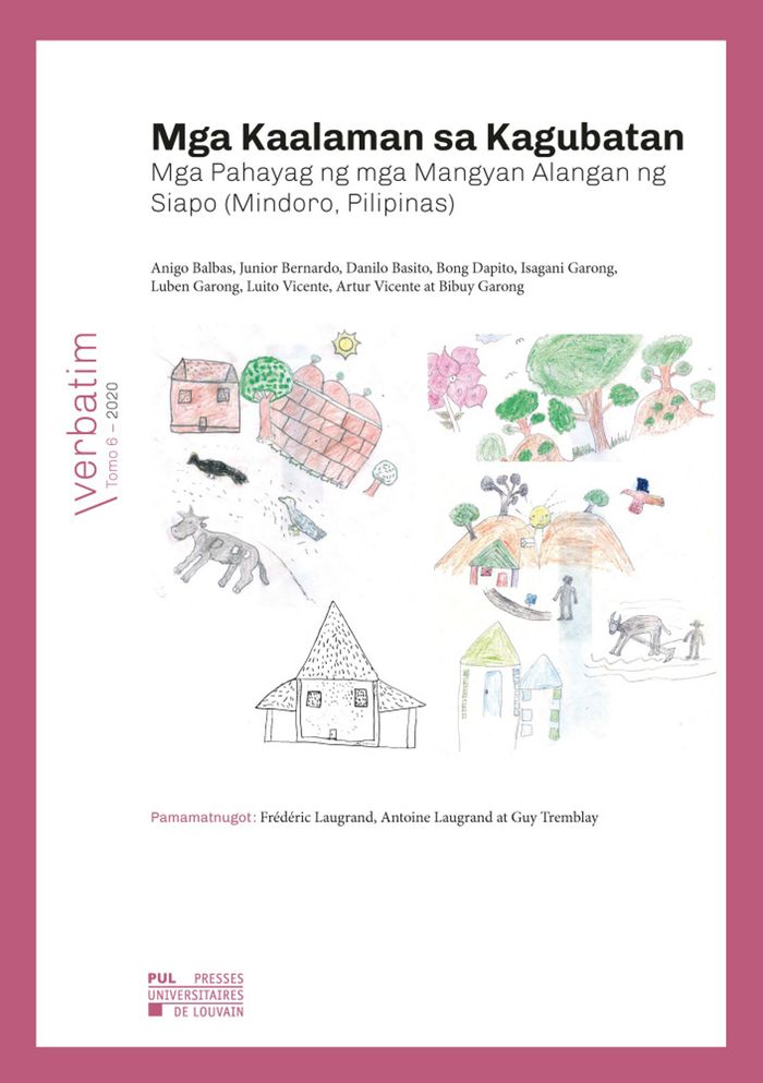 Couverture du livre « MGA KAALAMAN SA KAGUBATAN - MGA PAHAYAG NG MGA MANGYAN ALANGAN NG SIAPO (MINDORO, PILIPINAS) - EDITI », librairie Les Contes Infusés à Corte